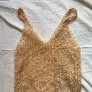 Fuzzy Sweater Tank